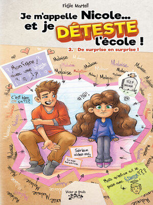 cover image of Je m'appelle Nicole... et je DÉTESTE l'école ! Tome 2